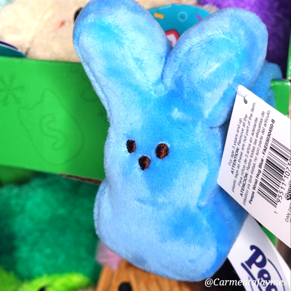 🐣 Peep Bunny 🐰 Blue Bunny Slap Bracelet ☆》NWT《☆